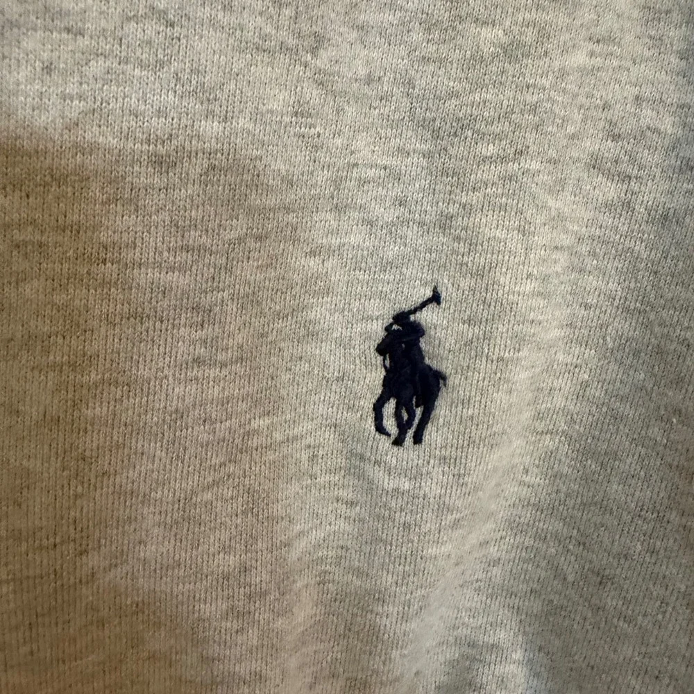 Polo Ralph Lauren 2XLT Grey Fleece Hoodie Pullover Pony Logo Andover Grey